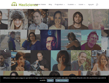 Tablet Screenshot of masscience.com