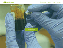 Tablet Screenshot of masscience.org